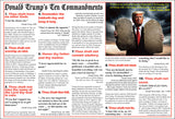 Donald Trump's Ten Commandments Poster