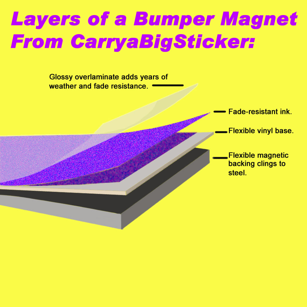 There Is No Planet B BUMPER STICKER or BUMPER MAGNET – CarryaBigSticker